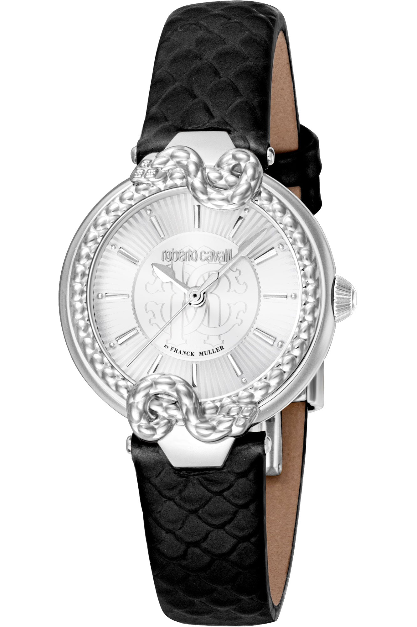 Roberto Cavalli by Franck Muller LAD 3H LTH SILV RV1L214L0011