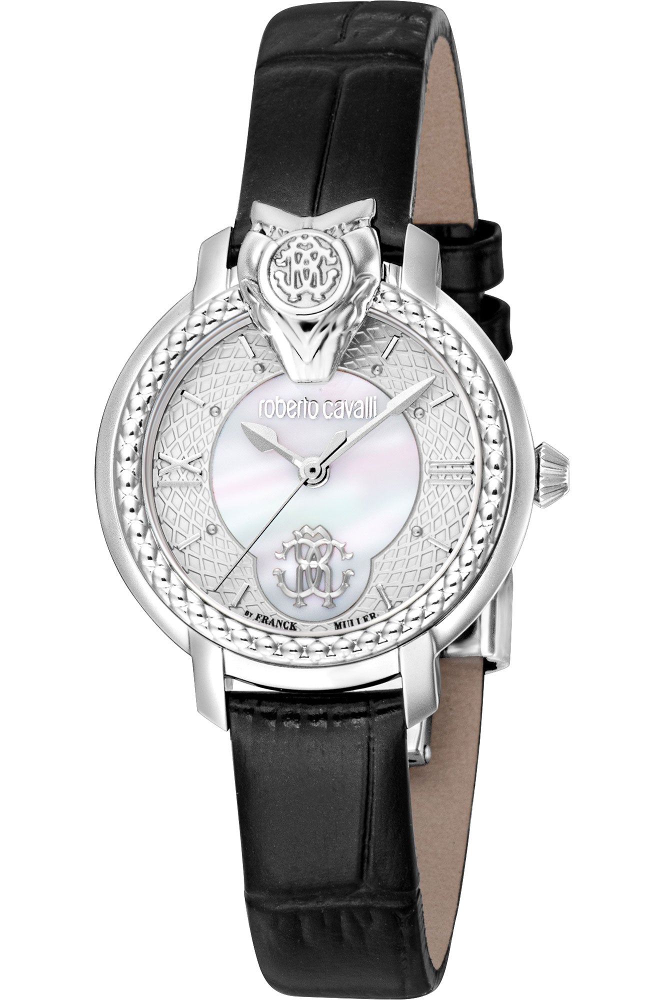 Roberto Cavalli by Franck Muller LAD 3H LTH SILV RV1L215L0011