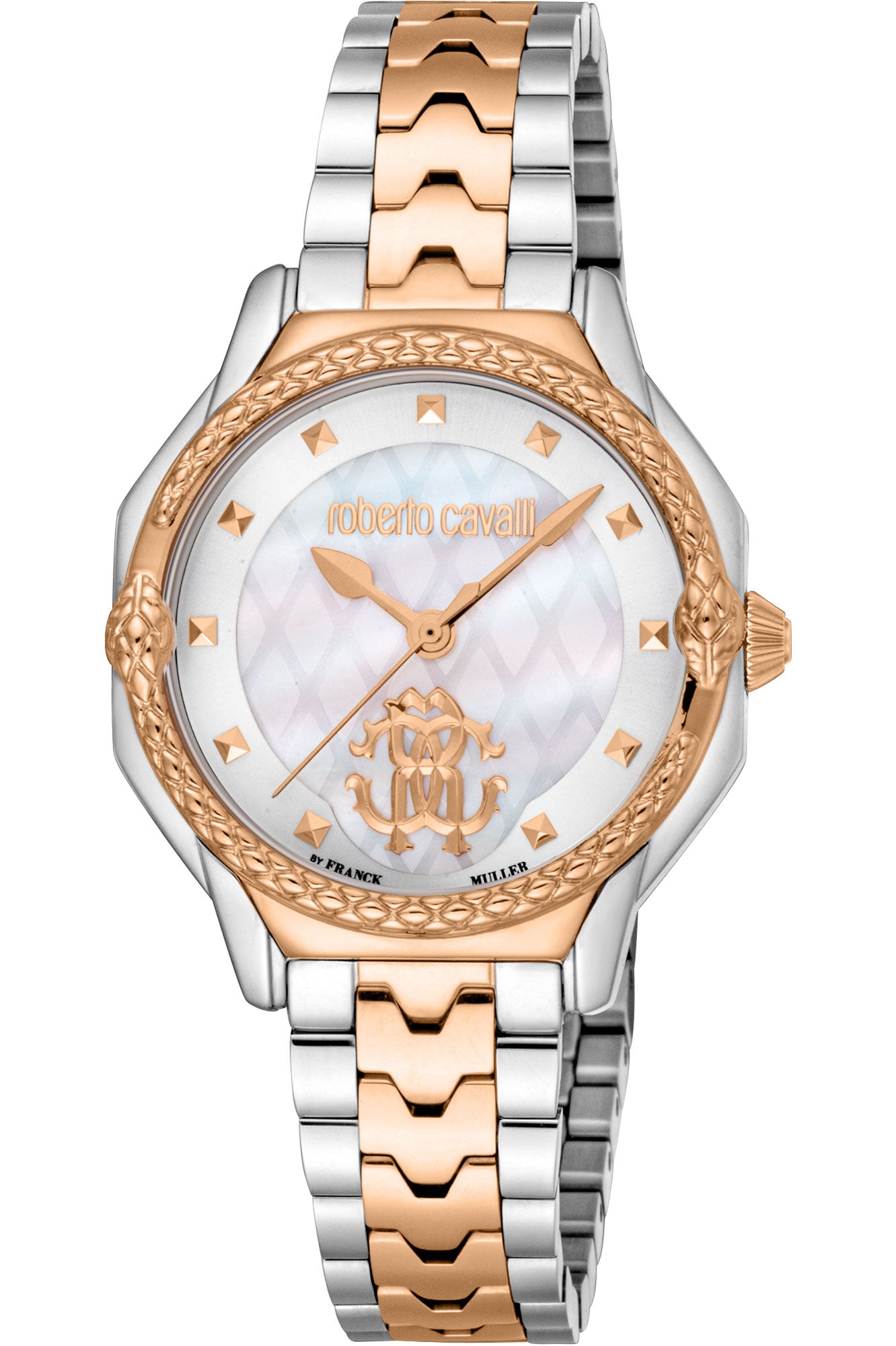 Roberto Cavalli by Franck Muller LAD 3H SS SILV RV1L225M0081